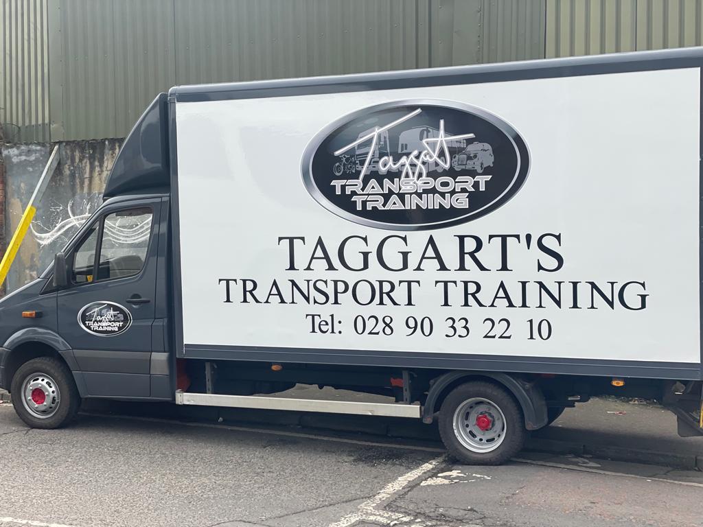 Taggart Transport Training truck parked