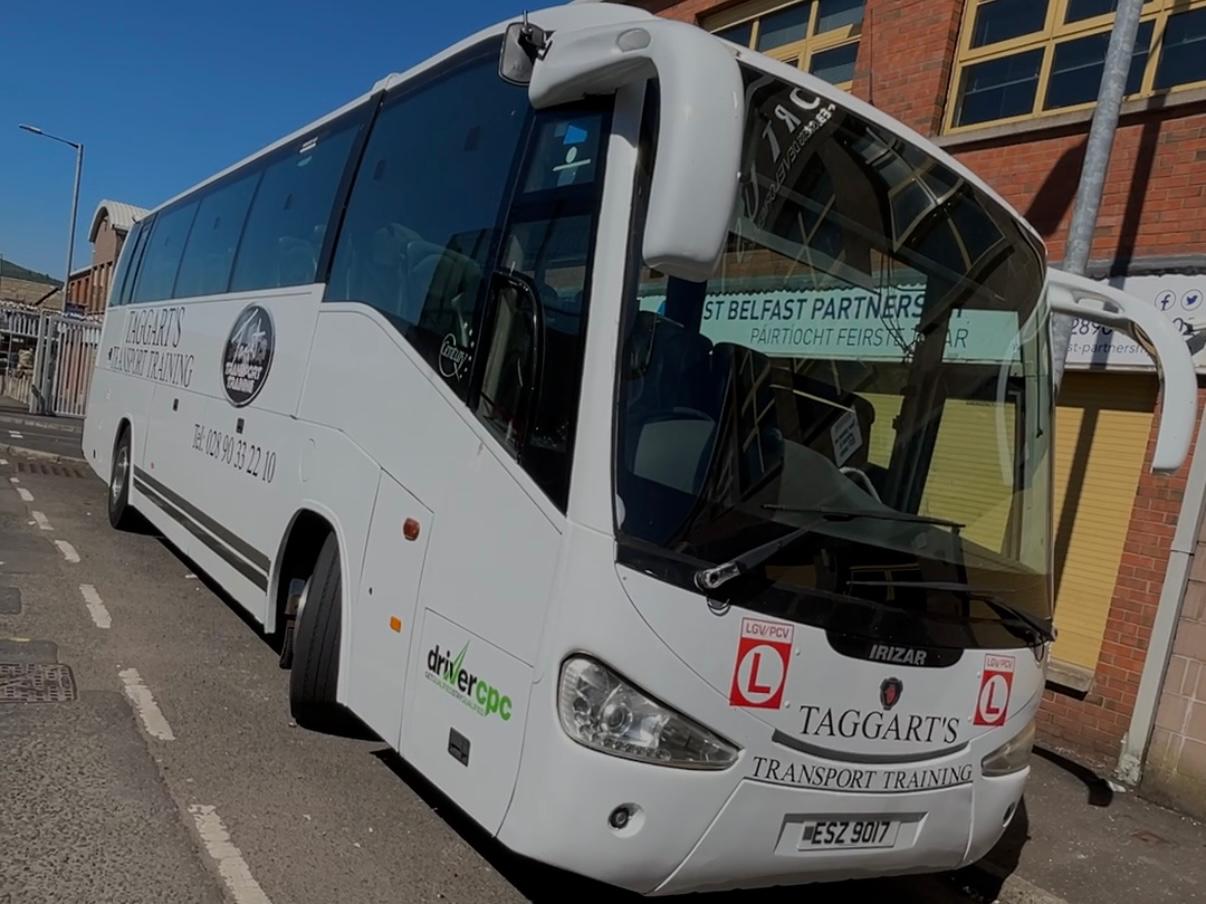 Bus and PCV training vehicle